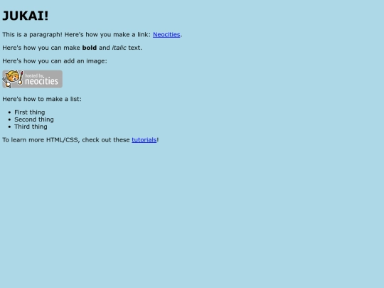index screenshot