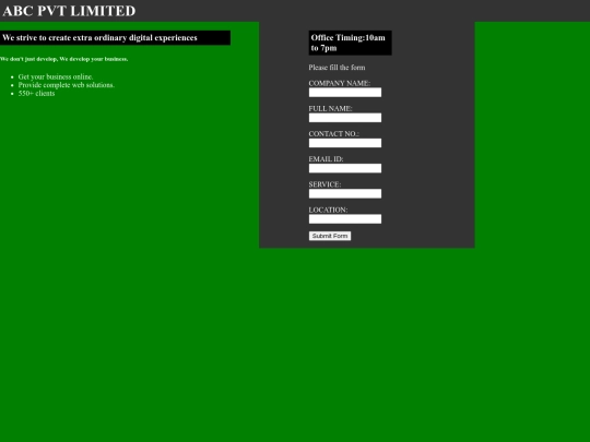 home screenshot
