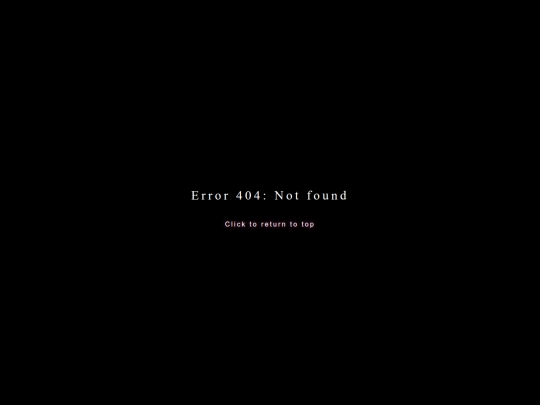 not_found screenshot