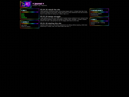 journal screenshot