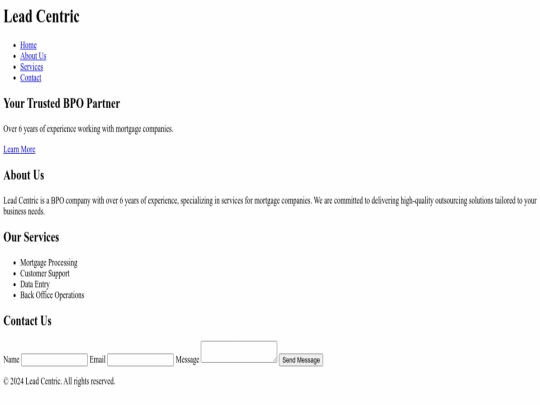 index screenshot