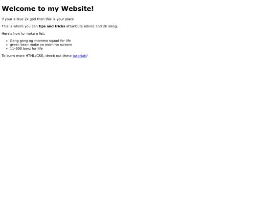 index screenshot