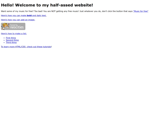 homepage screenshot