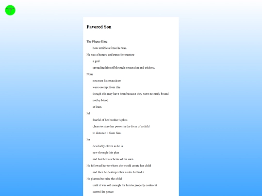 works/cloud-one/favored-son screenshot