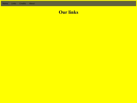 links screenshot