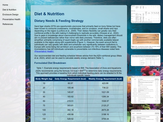 nutrition screenshot
