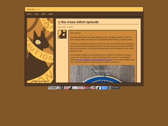 blog/1 screenshot