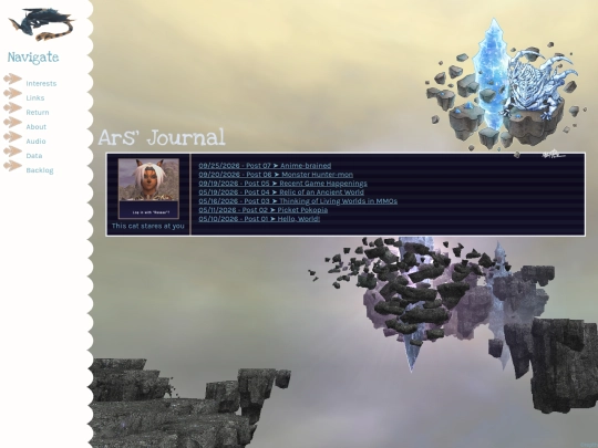 blog screenshot