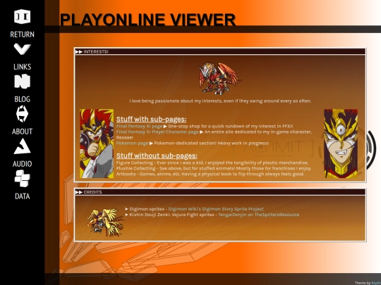 interests screenshot