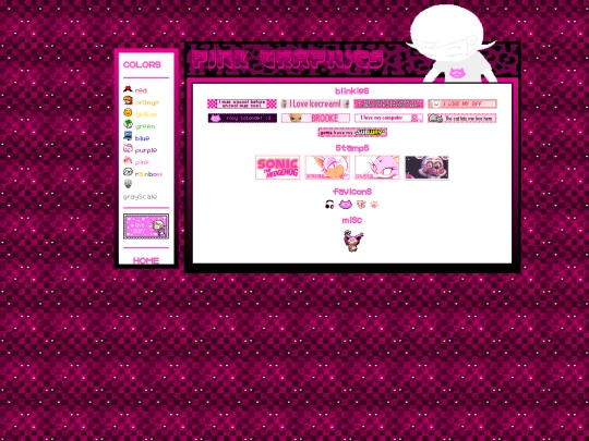 pink screenshot
