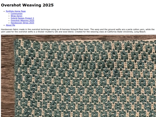 OvershotWeaving2025 screenshot
