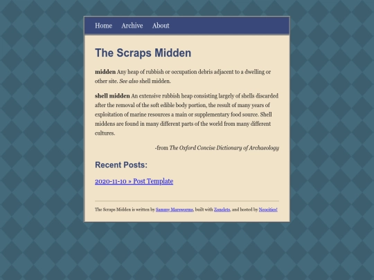 scraps/scraps-midden screenshot