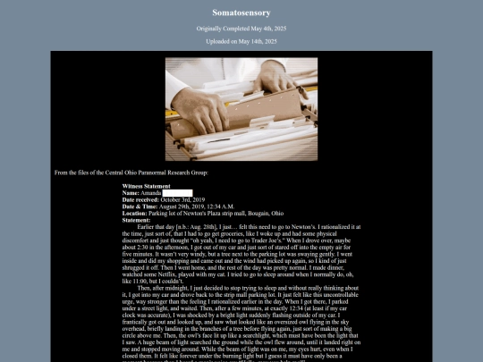 writing/somatosensory screenshot