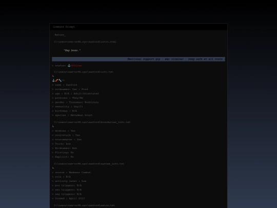 sanford screenshot