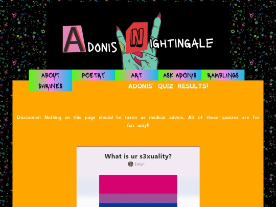 quizresults screenshot