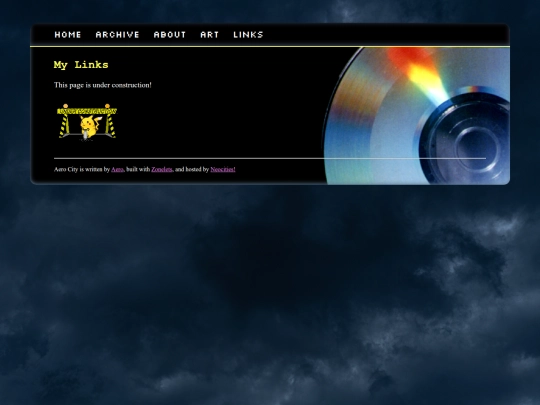 links screenshot