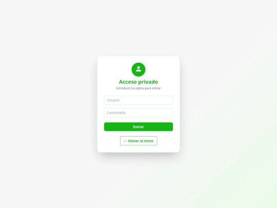 login screenshot
