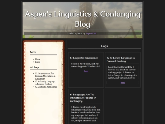blogs/linguistics_blog screenshot