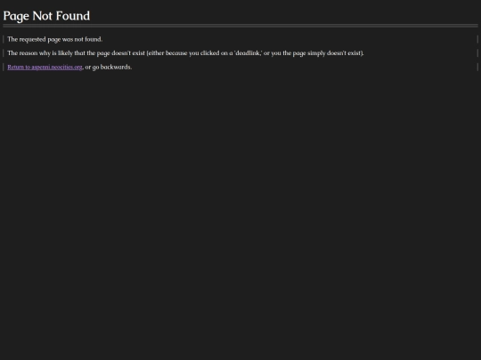 not_found screenshot