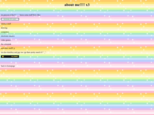 aboutme screenshot