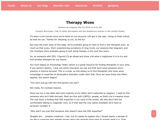 blog/therapy-woes screenshot