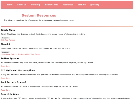 pages/system-resources screenshot