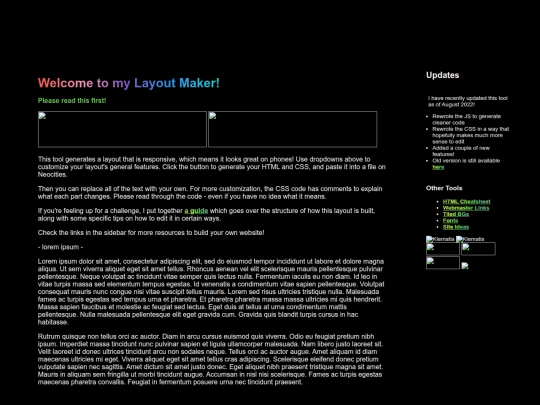 index screenshot