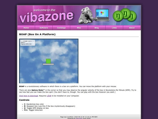 boap screenshot