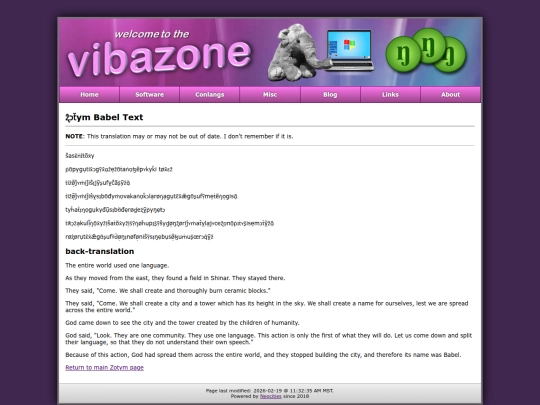 zotym/babel screenshot