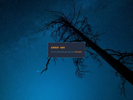 not_found screenshot