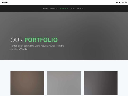 portfolio screenshot