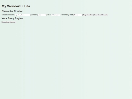 TEST screenshot