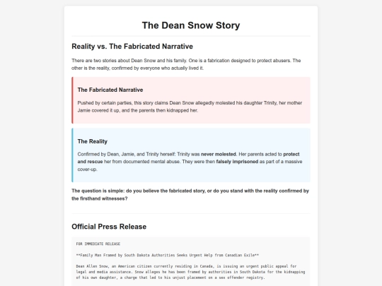dean_snow_story screenshot