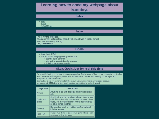 learning screenshot