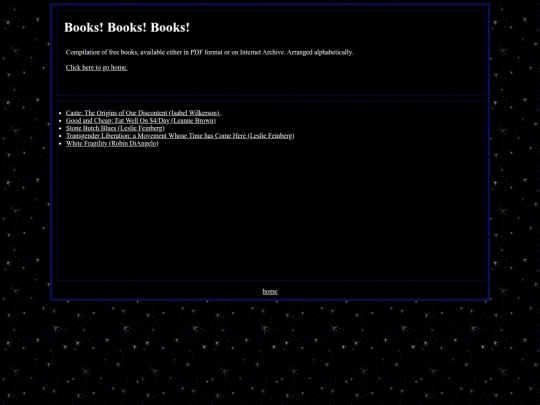 books screenshot