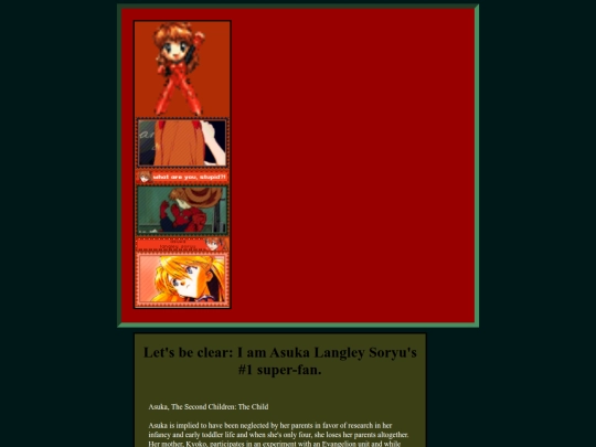 shrines/evangelion/asuka screenshot