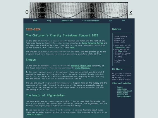 blog screenshot