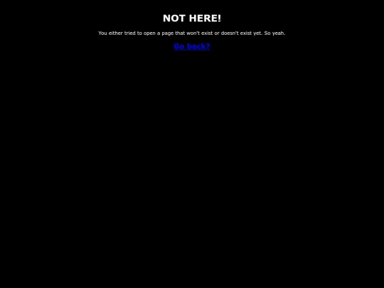 not_found screenshot