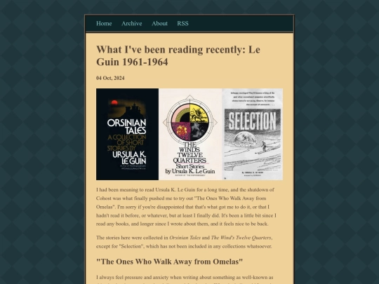 posts/2024-10-04-What-I've-been-reading-recently-Le-Guin-1961-1964 screenshot