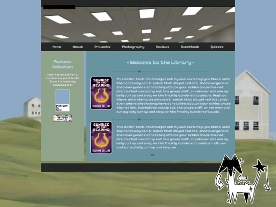 library screenshot