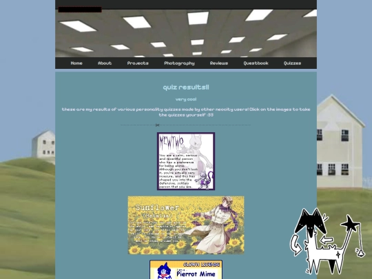 quizzes screenshot