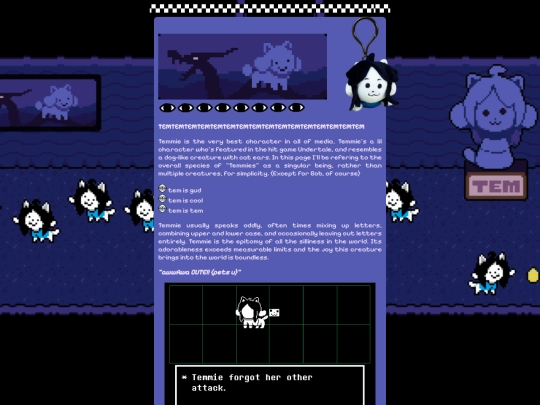 temmie screenshot