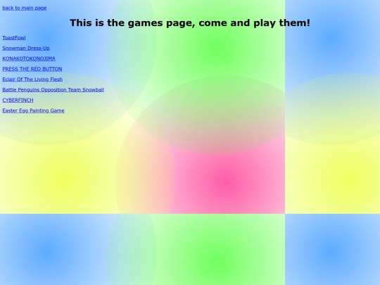 games screenshot