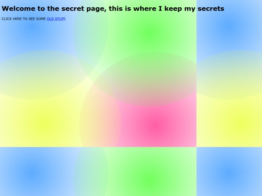secrets screenshot