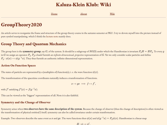 vimwiki/GroupTheory2020 screenshot