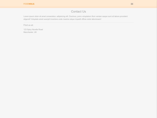 pages/contact screenshot