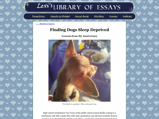 essaylibrary/sleepdeprived screenshot