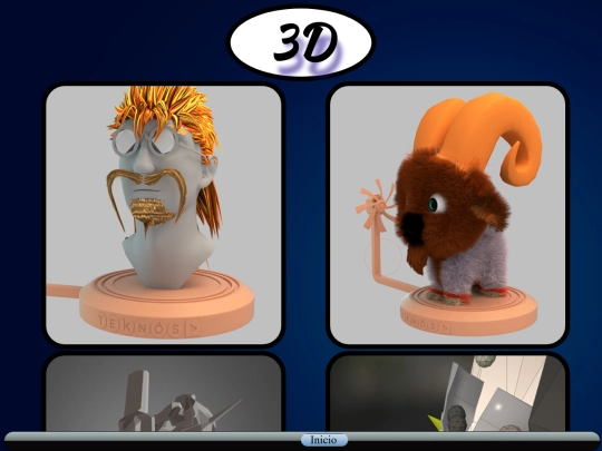 Projectes3D screenshot