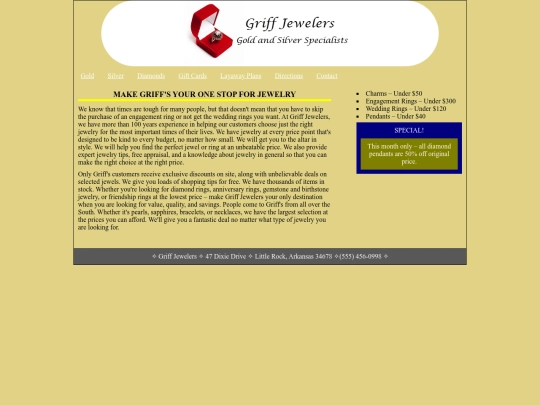 Griff Jewelers/styles/griff screenshot