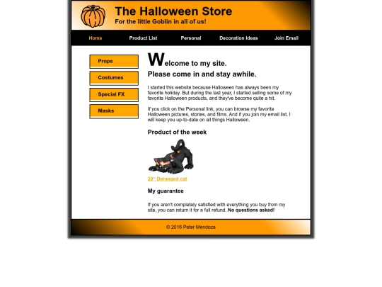 Halloween screenshot
